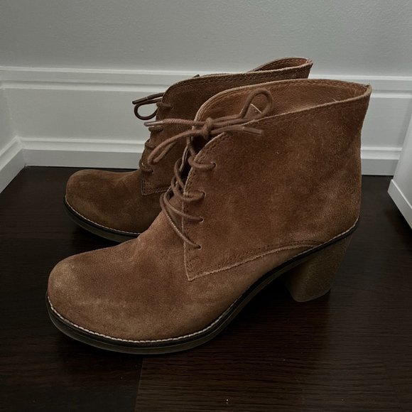 Heeled Desert Boots - Picture 1 of 5